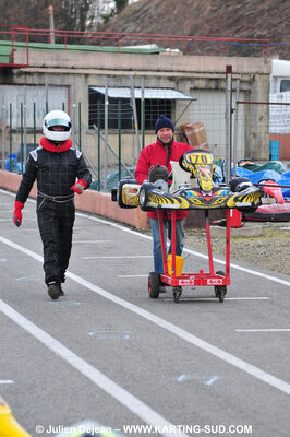 21/02/2010 : 1ère manche du Trophée Vincent Sanchez à Lavelanet (photos Julien Dejean) 2010 — karting