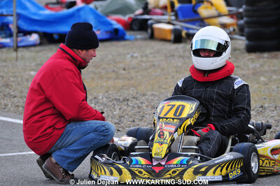 21/02/2010 : 1ère manche du Trophée Vincent Sanchez à Lavelanet (photos Julien Dejean) 2010 — karting