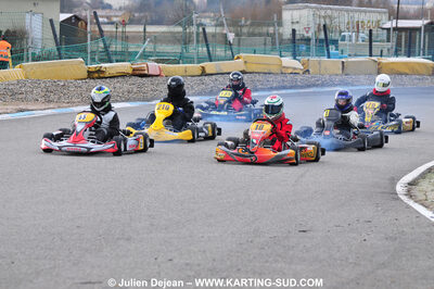 21/02/2010 : 1ère manche du Trophée Vincent Sanchez à Lavelanet (photos Julien Dejean) 2010 — karting