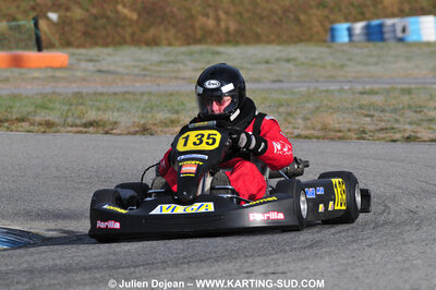 21/02/2010 : 1ère manche du Trophée Vincent Sanchez à Lavelanet (photos Julien Dejean) 2010 — karting