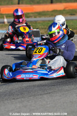 21/02/2010 : 1ère manche du Trophée Vincent Sanchez à Lavelanet (photos Julien Dejean) 2010 — karting