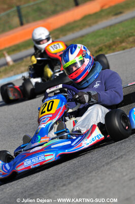21/02/2010 : 1ère manche du Trophée Vincent Sanchez à Lavelanet (photos Julien Dejean) 2010 — karting