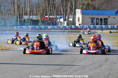 21/02/2010 : 1ère manche du Trophée Vincent Sanchez à Lavelanet (photos Julien Dejean) 2010 — karting