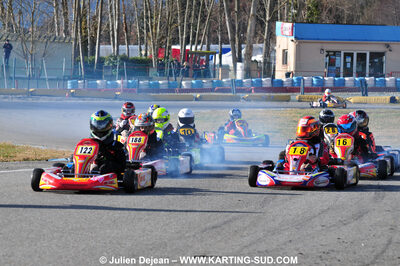 21/02/2010 : 1ère manche du Trophée Vincent Sanchez à Lavelanet (photos Julien Dejean) 2010 — karting