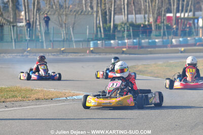21/02/2010 : 1ère manche du Trophée Vincent Sanchez à Lavelanet (photos Julien Dejean) 2010 — karting