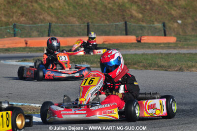 21/02/2010 : 1ère manche du Trophée Vincent Sanchez à Lavelanet (photos Julien Dejean) 2010 — karting