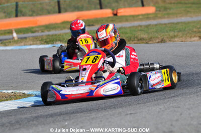 21/02/2010 : 1ère manche du Trophée Vincent Sanchez à Lavelanet (photos Julien Dejean) 2010 — karting
