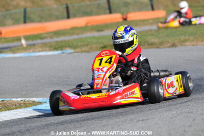 21/02/2010 : 1ère manche du Trophée Vincent Sanchez à Lavelanet (photos Julien Dejean) 2010 — karting