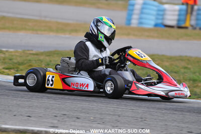 21/02/2010 : 1ère manche du Trophée Vincent Sanchez à Lavelanet (photos Julien Dejean) 2010 — karting