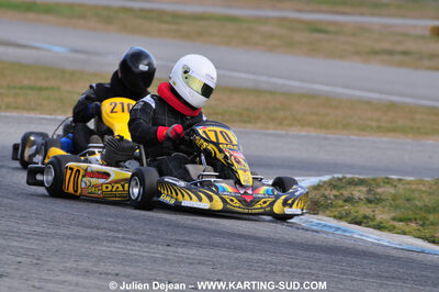 21/02/2010 : 1ère manche du Trophée Vincent Sanchez à Lavelanet (photos Julien Dejean) 2010 — karting