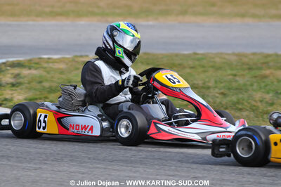 21/02/2010 : 1ère manche du Trophée Vincent Sanchez à Lavelanet (photos Julien Dejean) 2010 — karting