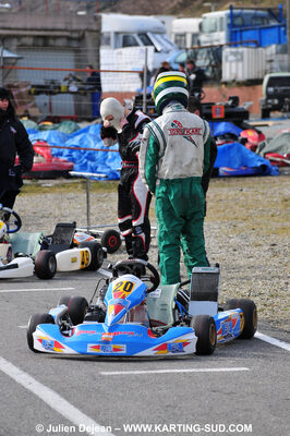 21/02/2010 : 1ère manche du Trophée Vincent Sanchez à Lavelanet (photos Julien Dejean) 2010 — karting