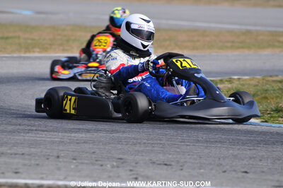 21/02/2010 : 1ère manche du Trophée Vincent Sanchez à Lavelanet (photos Julien Dejean) 2010 — karting
