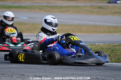 21/02/2010 : 1ère manche du Trophée Vincent Sanchez à Lavelanet (photos Julien Dejean) 2010 — karting