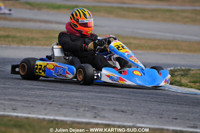 21/02/2010 : 1ère manche du Trophée Vincent Sanchez à Lavelanet (photos Julien Dejean) 2010 — karting