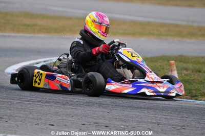 21/02/2010 : 1ère manche du Trophée Vincent Sanchez à Lavelanet (photos Julien Dejean) 2010 — karting