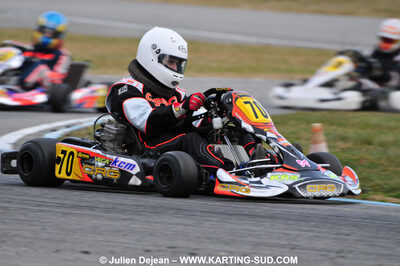 21/02/2010 : 1ère manche du Trophée Vincent Sanchez à Lavelanet (photos Julien Dejean) 2010 — karting