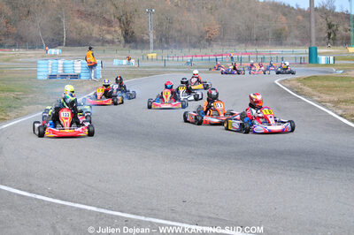 21/02/2010 : 1ère manche du Trophée Vincent Sanchez à Lavelanet (photos Julien Dejean) 2010 — karting