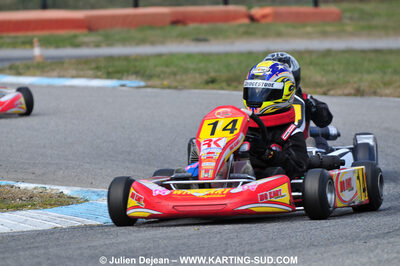 21/02/2010 : 1ère manche du Trophée Vincent Sanchez à Lavelanet (photos Julien Dejean) 2010 — karting