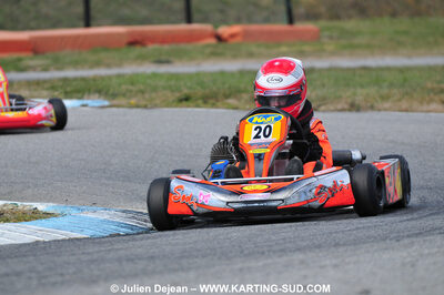 21/02/2010 : 1ère manche du Trophée Vincent Sanchez à Lavelanet (photos Julien Dejean) 2010 — karting