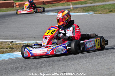 21/02/2010 : 1ère manche du Trophée Vincent Sanchez à Lavelanet (photos Julien Dejean) 2010 — karting