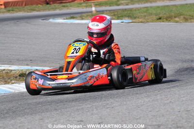 21/02/2010 : 1ère manche du Trophée Vincent Sanchez à Lavelanet (photos Julien Dejean) 2010 — karting