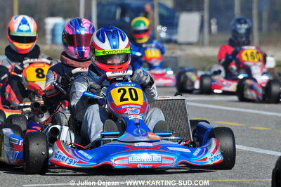 21/02/2010 : 1ère manche du Trophée Vincent Sanchez à Lavelanet (photos Julien Dejean) 2010 — karting