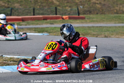 21/02/2010 : 1ère manche du Trophée Vincent Sanchez à Lavelanet (photos Julien Dejean) 2010 — karting
