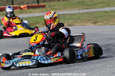 21/02/2010 : 1ère manche du Trophée Vincent Sanchez à Lavelanet (photos Julien Dejean) 2010 — karting