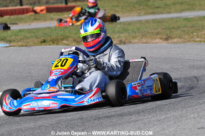 21/02/2010 : 1ère manche du Trophée Vincent Sanchez à Lavelanet (photos Julien Dejean) 2010 — karting