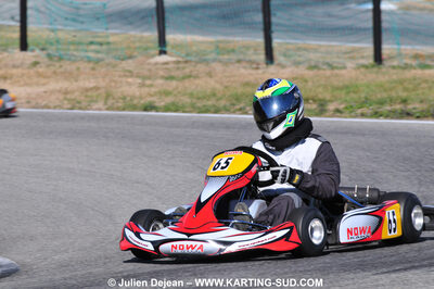 21/02/2010 : 1ère manche du Trophée Vincent Sanchez à Lavelanet (photos Julien Dejean) 2010 — karting