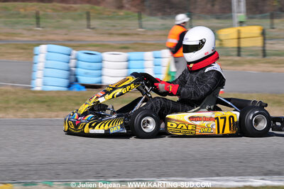 21/02/2010 : 1ère manche du Trophée Vincent Sanchez à Lavelanet (photos Julien Dejean) 2010 — karting