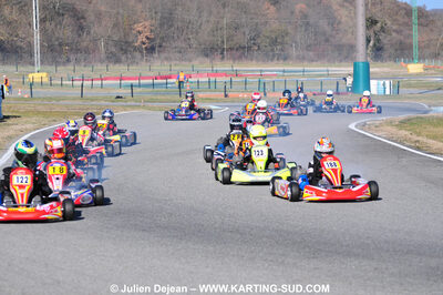 21/02/2010 : 1ère manche du Trophée Vincent Sanchez à Lavelanet (photos Julien Dejean) 2010 — karting