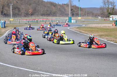 21/02/2010 : 1ère manche du Trophée Vincent Sanchez à Lavelanet (photos Julien Dejean) 2010 — karting