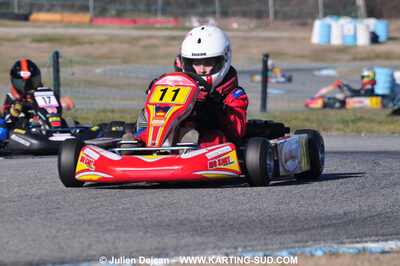 21/02/2010 : 1ère manche du Trophée Vincent Sanchez à Lavelanet (photos Julien Dejean) 2010 — karting