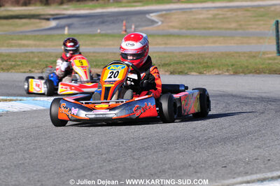 21/02/2010 : 1ère manche du Trophée Vincent Sanchez à Lavelanet (photos Julien Dejean) 2010 — karting