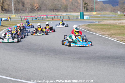 21/02/2010 : 1ère manche du Trophée Vincent Sanchez à Lavelanet (photos Julien Dejean) 2010 — karting