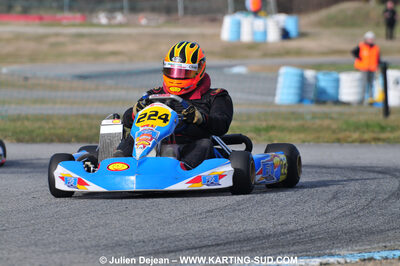 21/02/2010 : 1ère manche du Trophée Vincent Sanchez à Lavelanet (photos Julien Dejean) 2010 — karting