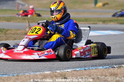 21/02/2010 : 1ère manche du Trophée Vincent Sanchez à Lavelanet (photos Julien Dejean) 2010 — karting