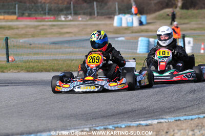 21/02/2010 : 1ère manche du Trophée Vincent Sanchez à Lavelanet (photos Julien Dejean) 2010 — karting