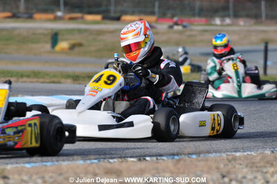 21/02/2010 : 1ère manche du Trophée Vincent Sanchez à Lavelanet (photos Julien Dejean) 2010 — karting