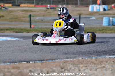 21/02/2010 : 1ère manche du Trophée Vincent Sanchez à Lavelanet (photos Julien Dejean) 2010 — karting