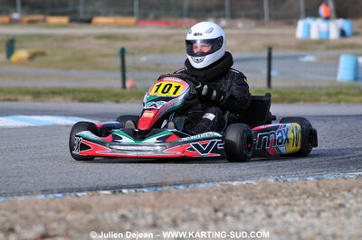 21/02/2010 : 1ère manche du Trophée Vincent Sanchez à Lavelanet (photos Julien Dejean) 2010 — karting
