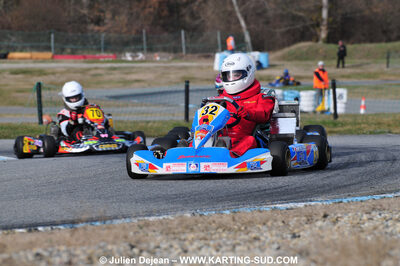 21/02/2010 : 1ère manche du Trophée Vincent Sanchez à Lavelanet (photos Julien Dejean) 2010 — karting