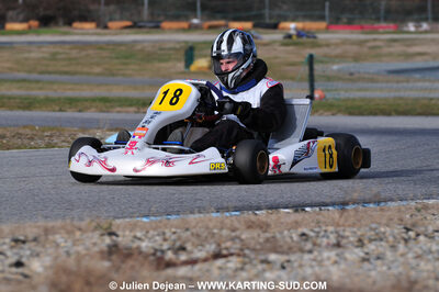21/02/2010 : 1ère manche du Trophée Vincent Sanchez à Lavelanet (photos Julien Dejean) 2010 — karting
