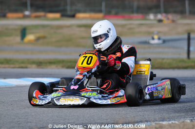 21/02/2010 : 1ère manche du Trophée Vincent Sanchez à Lavelanet (photos Julien Dejean) 2010 — karting