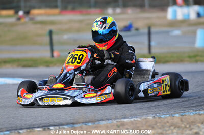 21/02/2010 : 1ère manche du Trophée Vincent Sanchez à Lavelanet (photos Julien Dejean) 2010 — karting