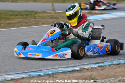 21/02/2010 : 1ère manche du Trophée Vincent Sanchez à Lavelanet (photos Julien Dejean) 2010 — karting