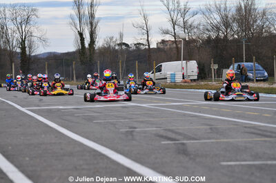21/02/2010 : 1ère manche du Trophée Vincent Sanchez à Lavelanet (photos Julien Dejean) 2010 — karting