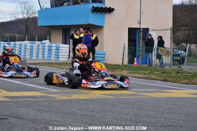 21/02/2010 : 1ère manche du Trophée Vincent Sanchez à Lavelanet (photos Julien Dejean) 2010 — karting